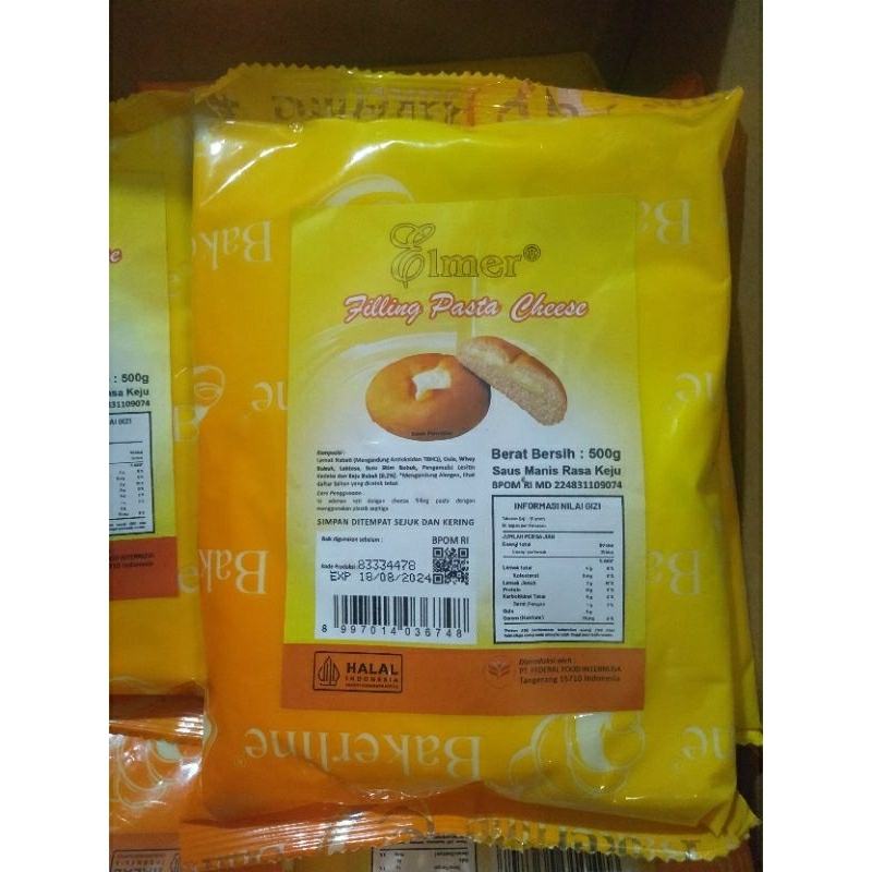 

ELMER FILLING PASTA CHEESE, Pasta keju 500 gram