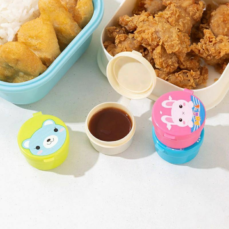 Tempat Saus Mini // Wadah Saus Bento // Tempat Saus Kecap Mayonaise Mini Bento // Botol Saus Mini