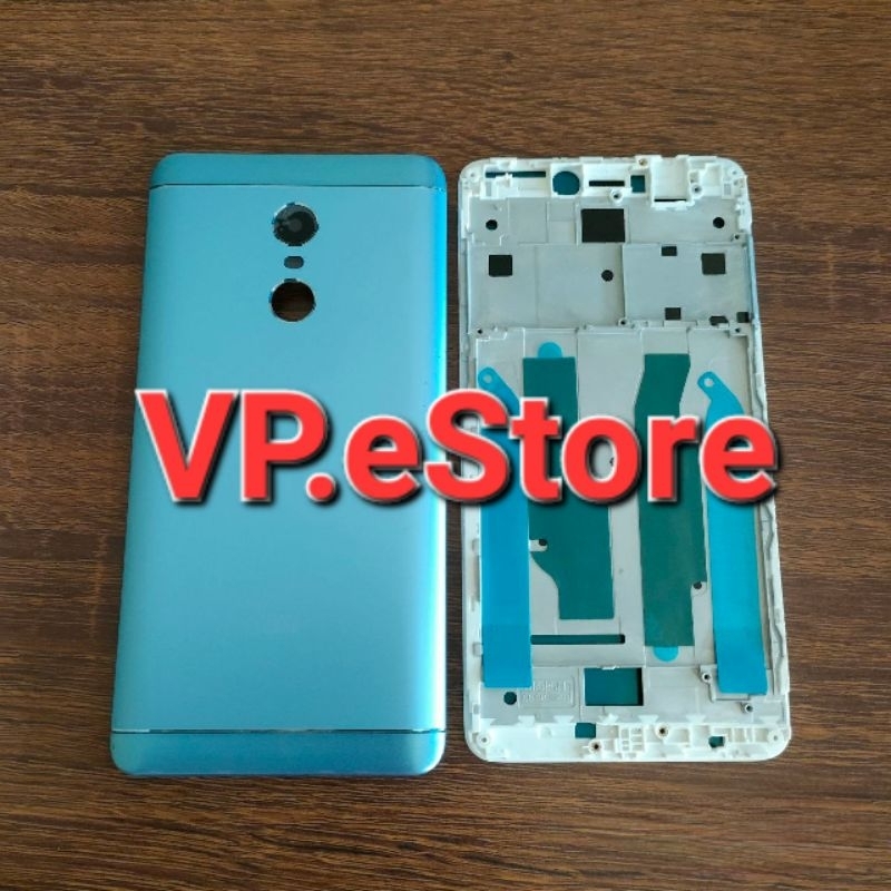 Kesing Housing Casing Full Set Xiaomi Redmi NOTE 4X | BackDoor Back Cover Tutup Belakang + Frame LCD