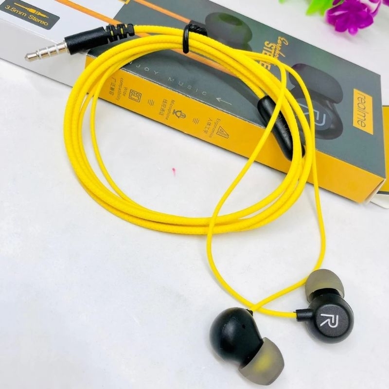 Headset REALME /MA-19 buat hp REALME C11/C30/C12/C15/C31/C21Y/C21