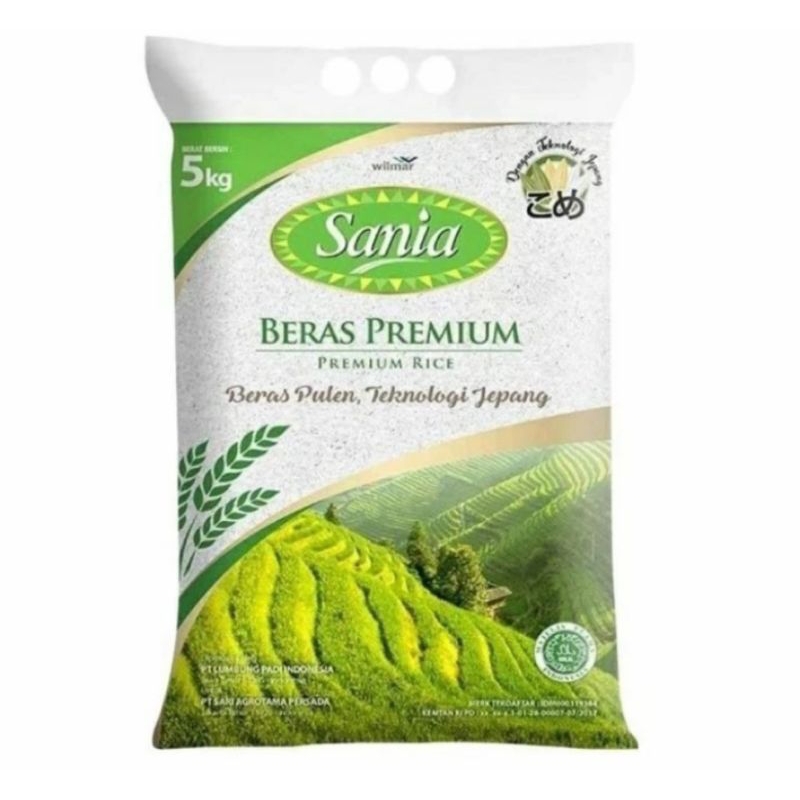 

SANIA BERAS PREMIUM 5 KG PAKET BUNDLING