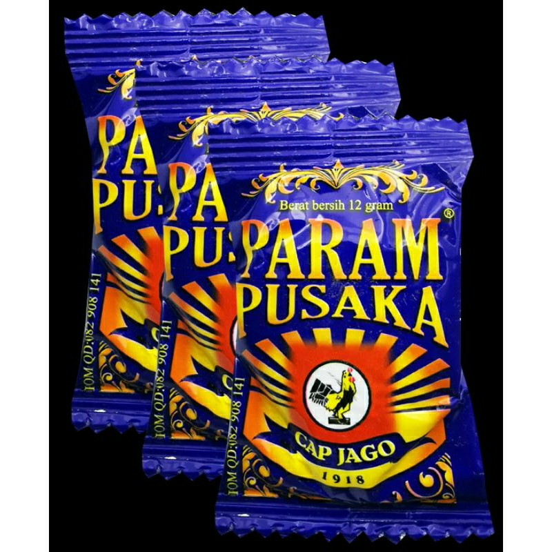 

PARAM PUSAKA 12gr CAP JAGO (Bisa COD) DIDEL HERBAL