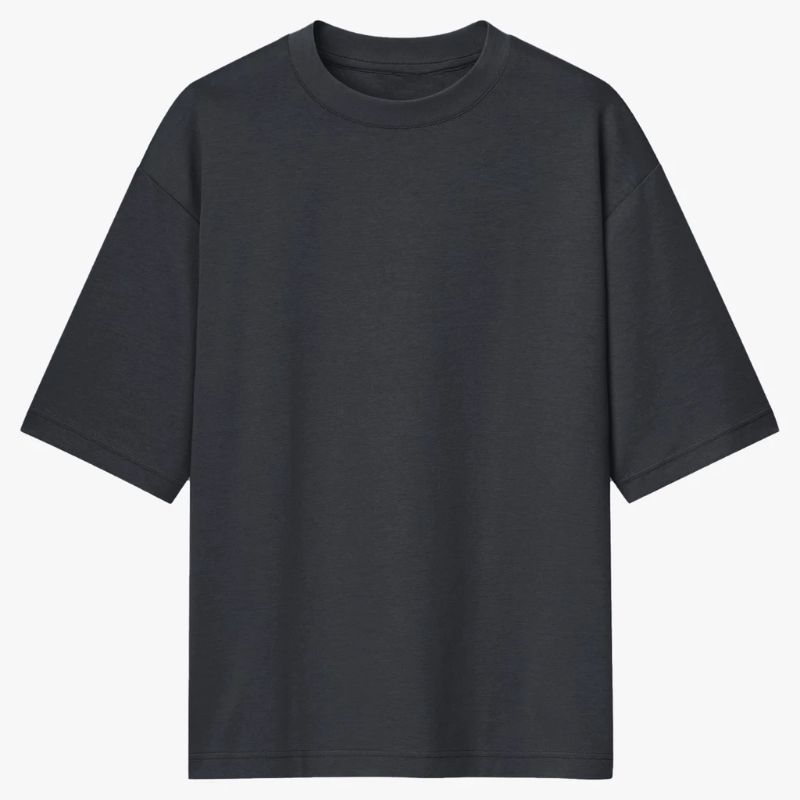 Kaos Polos Oversize Abu Tua