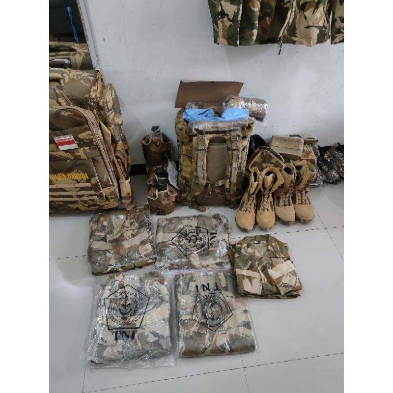 Baju Pdl tni loreng gurun lebanon