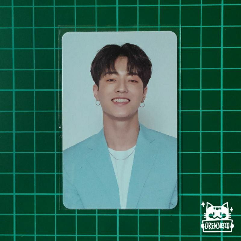 TREASURE HARUTO JASBIR JASBIRU JAS BIRU BLUE SUIT PC PHOTOCARD