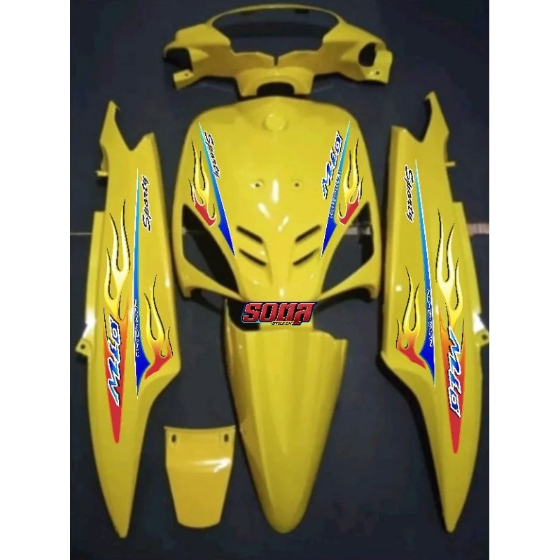 ID STRIPING TRANSPARAN MIO API PELANGI STRIPING MIO SPORTY API MIO SPORTY MIO API