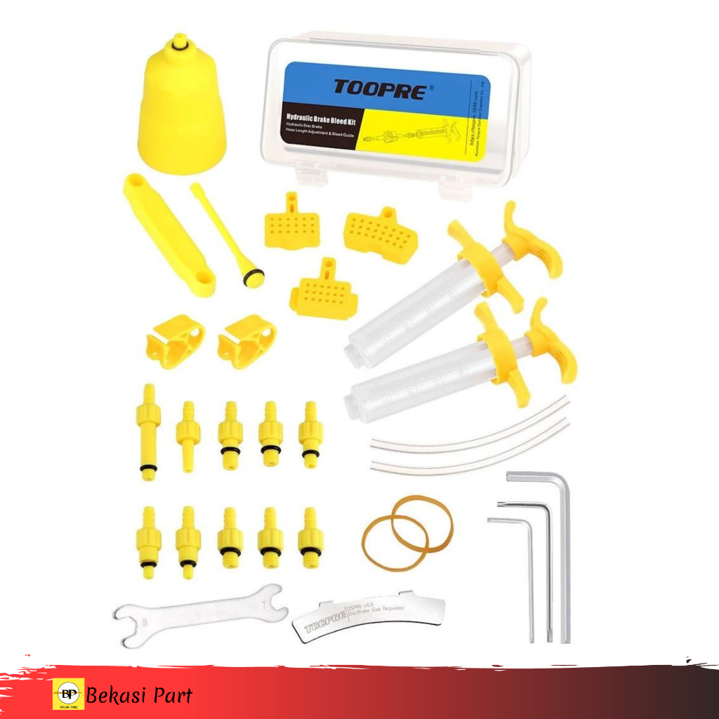 Bleeding Kit Rem Hydraulic Hidrolik Shimano Sepeda Bleed Kit Tool Brake Minyak Mineral Oil Peralatan
