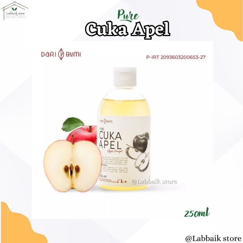 

Dari Bumi Pure Cuka Apel 250ml