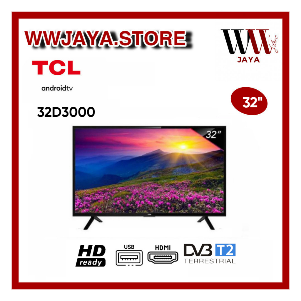 TV LED TCL 32D3000 LED TCL 32 Inch Digital TV