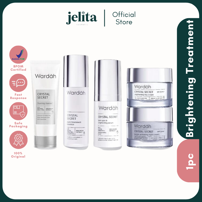 Jelita Cosmetics - Wardah Crystal Secret Series
