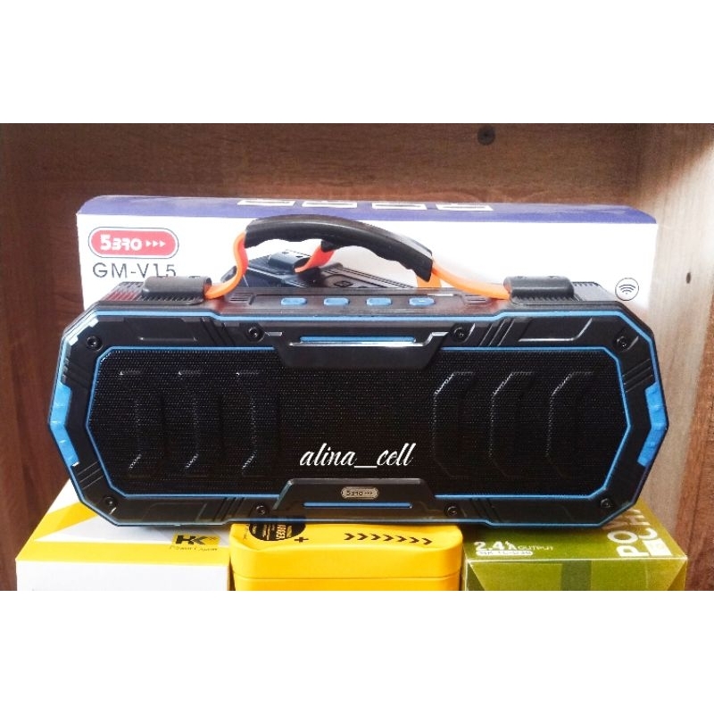 SPEAKER SPK 5BRO GM-V15 GM V15 BLUETOOTH WIRELESS SPEAKER