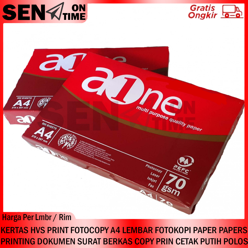 

KERTAS HVS PRINT FOTOCOPY A4 1 RIM FOTOKOPI PAPER LEMBARAN LEMBAR PAPERS HPS HFS COPY 75 70 GSM COPIER APRIL AONE A ONE SIDU PRINT PRINTING KOPI REM SKRIPSI DOKUMEN SURAT BERKAS ALAT TULIS PERLENGKAPAN PERSIAPAN ENVELOPE