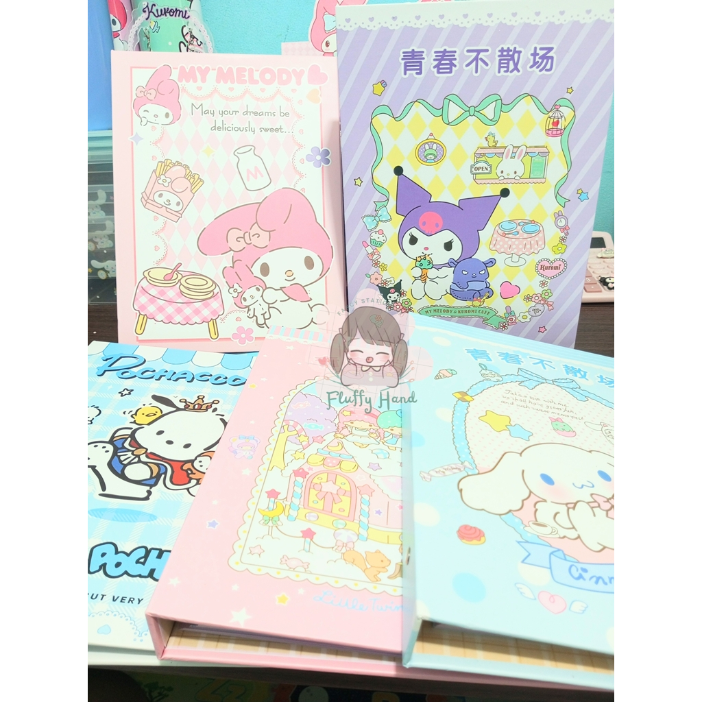 

BINDER SANRIO BANTEX A4 KERTAS BINDER FOLDER ORGANIZER SANRIO FREE ISI BINDER