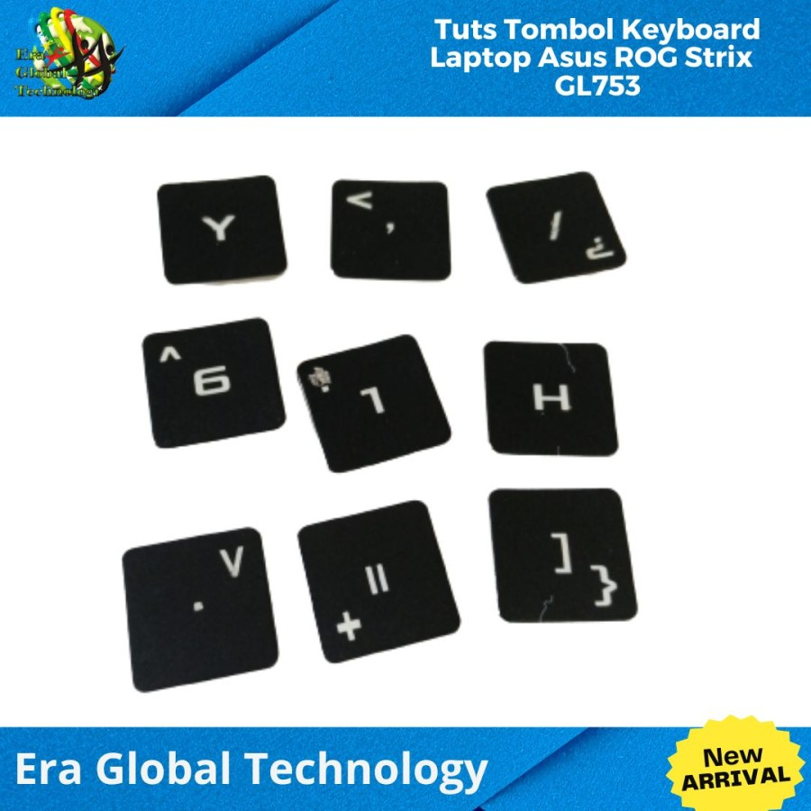 Tombol Tuts Keyboard Asus ROG GL753VD GL753V GL753