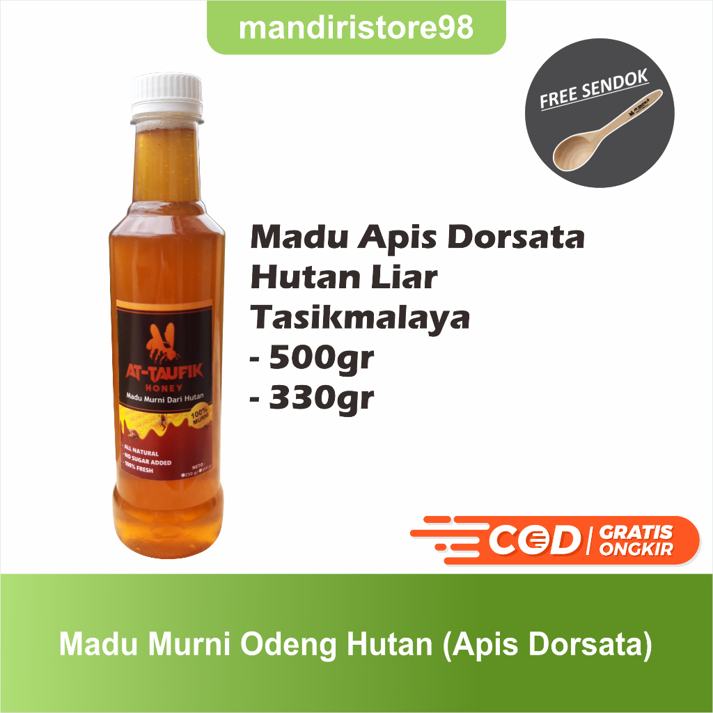 

Madu Murni Hutan Liar Tasikmalaya Apis Dorsata 500gr