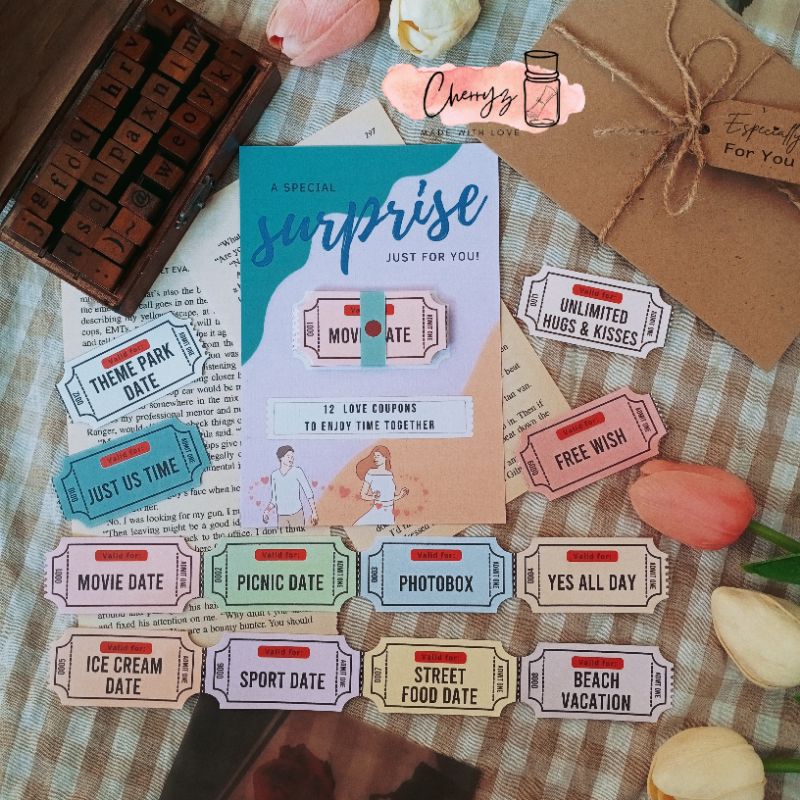 Love coupon, love voucher (hadiah unik)