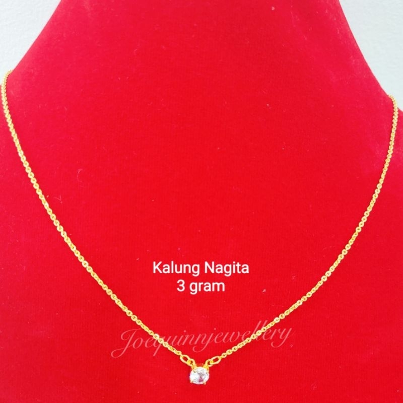 kalung Nagita dewasa emas muda