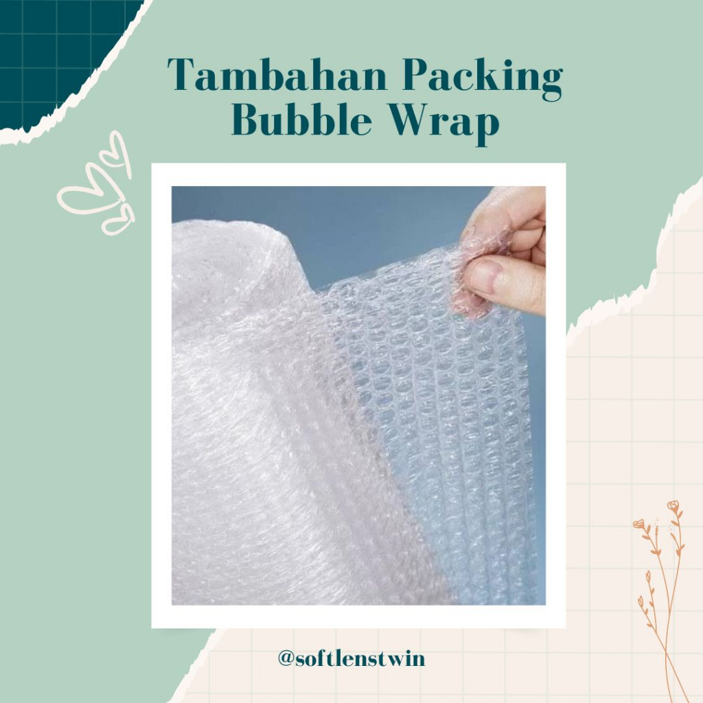 

BUBBLE WRAP PACK TAMBAHAN PACKING