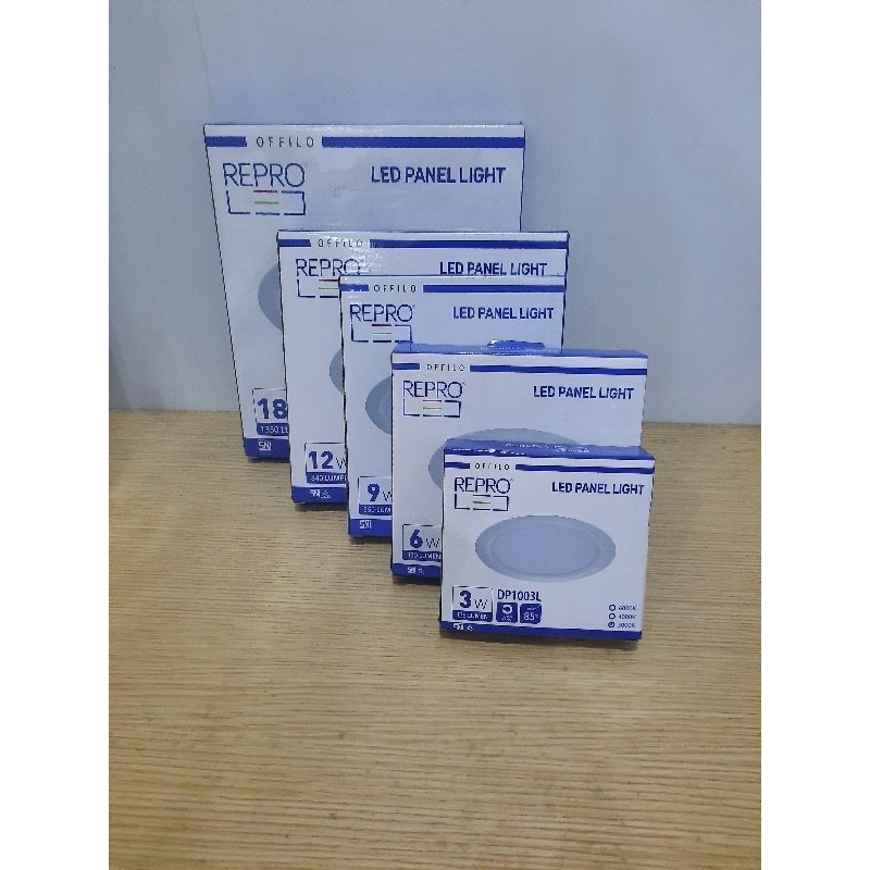 REPRO IB PANEL LED DOWNLIGHT BULAT,LAMPU PLAFON LED DOWNLIGHT BULAT 3W,6W,9W,12W,18W