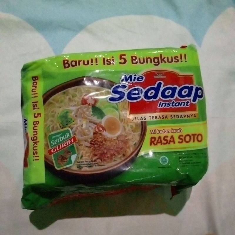 

MIE SEDAAP SOTO (5pc)