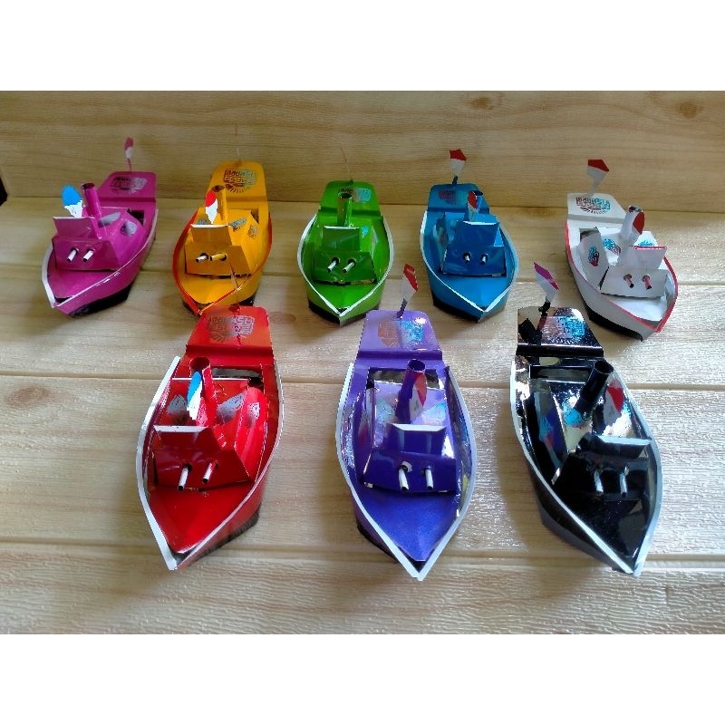 mainan kapal otok otok besar /perahu otok otok