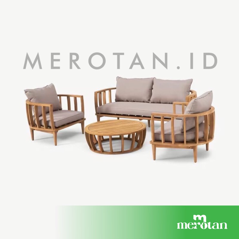 Set Set Kursi Tamu Outdoor / Sofa Outdoor / Sofa Jati Outdoor