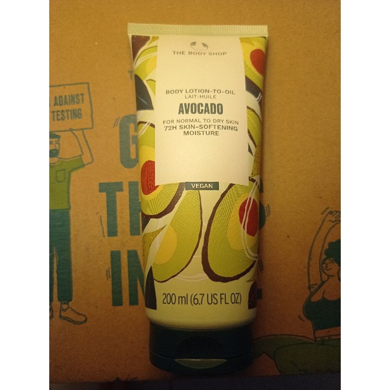 Lotion the body sh*p handbody lotion tbs lotion dry skin lotion wangi lotion avocado