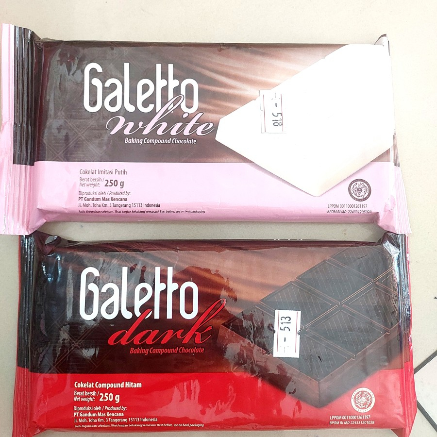 

coklat batangan galetto 250 gr