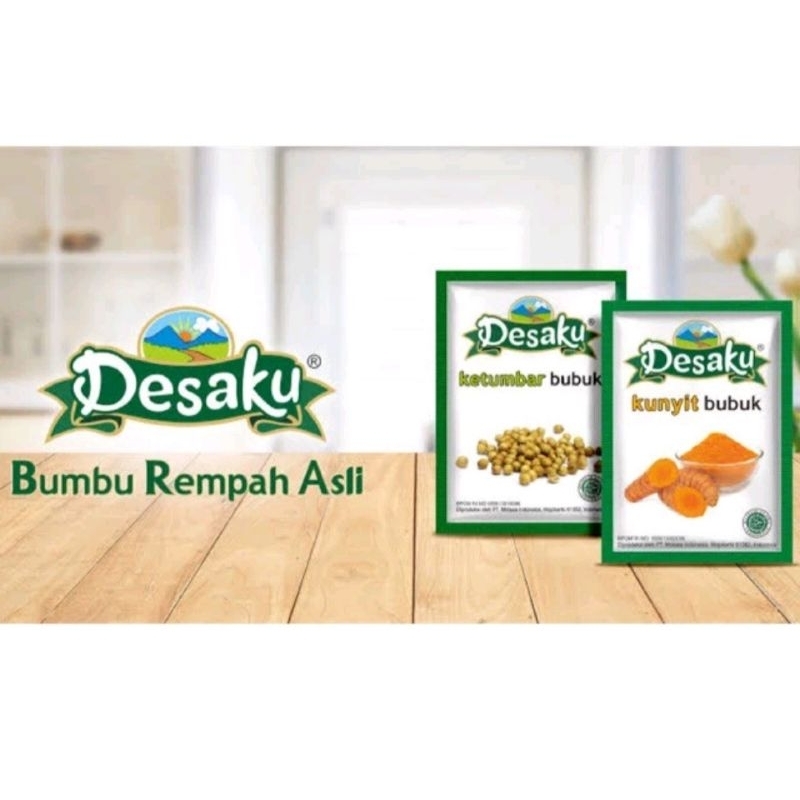 

Desaku Ketumbar & Kunyit Bubuk 1 pcs