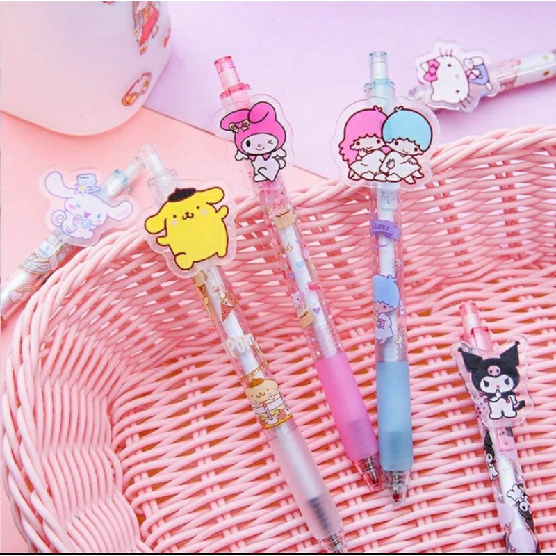 

Pulpen Sanrio Akrilik Pen Kuromi Hello Kitty Melody