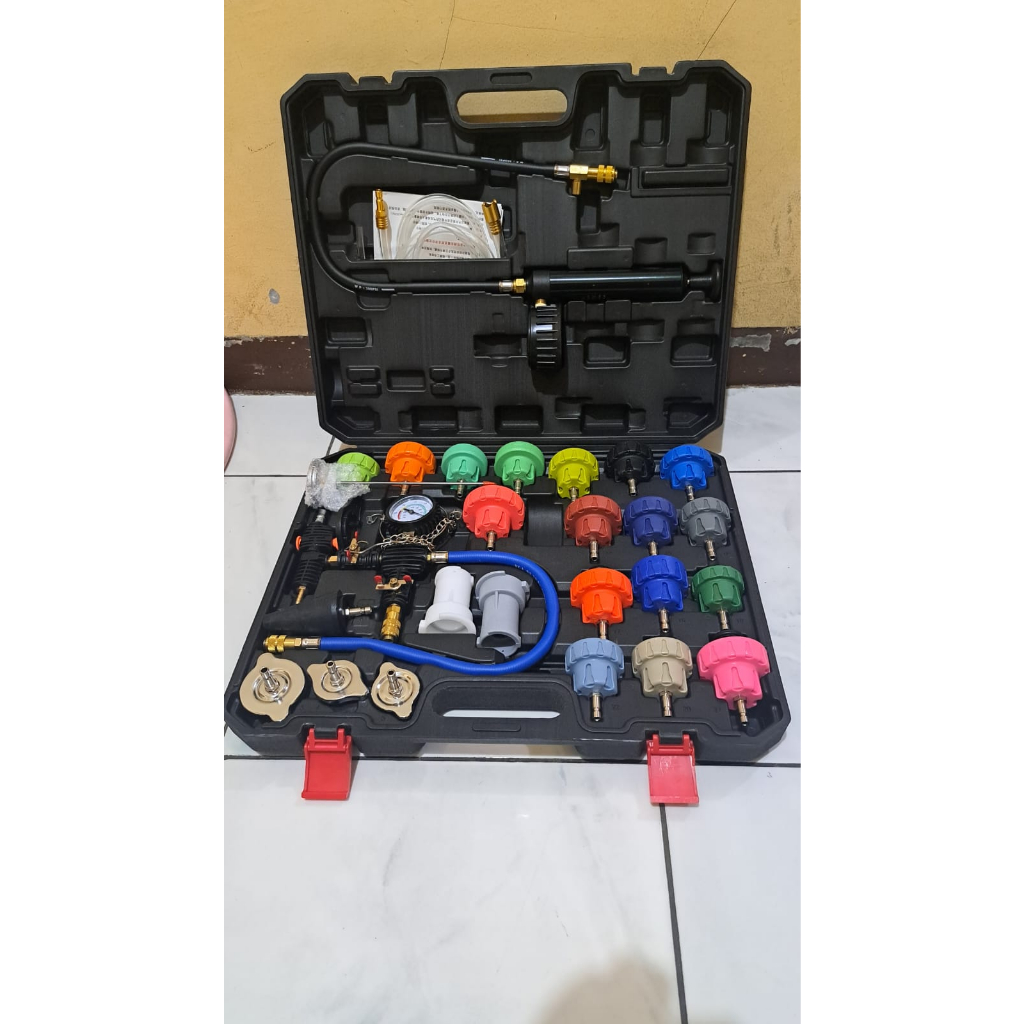 Radiator Tester dan Cup tester 28 Pcs