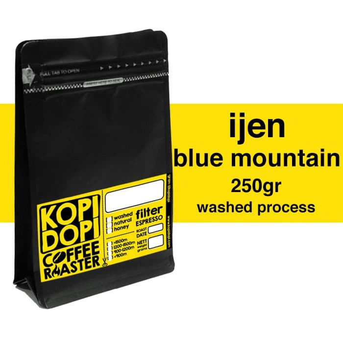 

Biji Kopi Bubuk Arabika Ijen Blue Mountain 250 gram