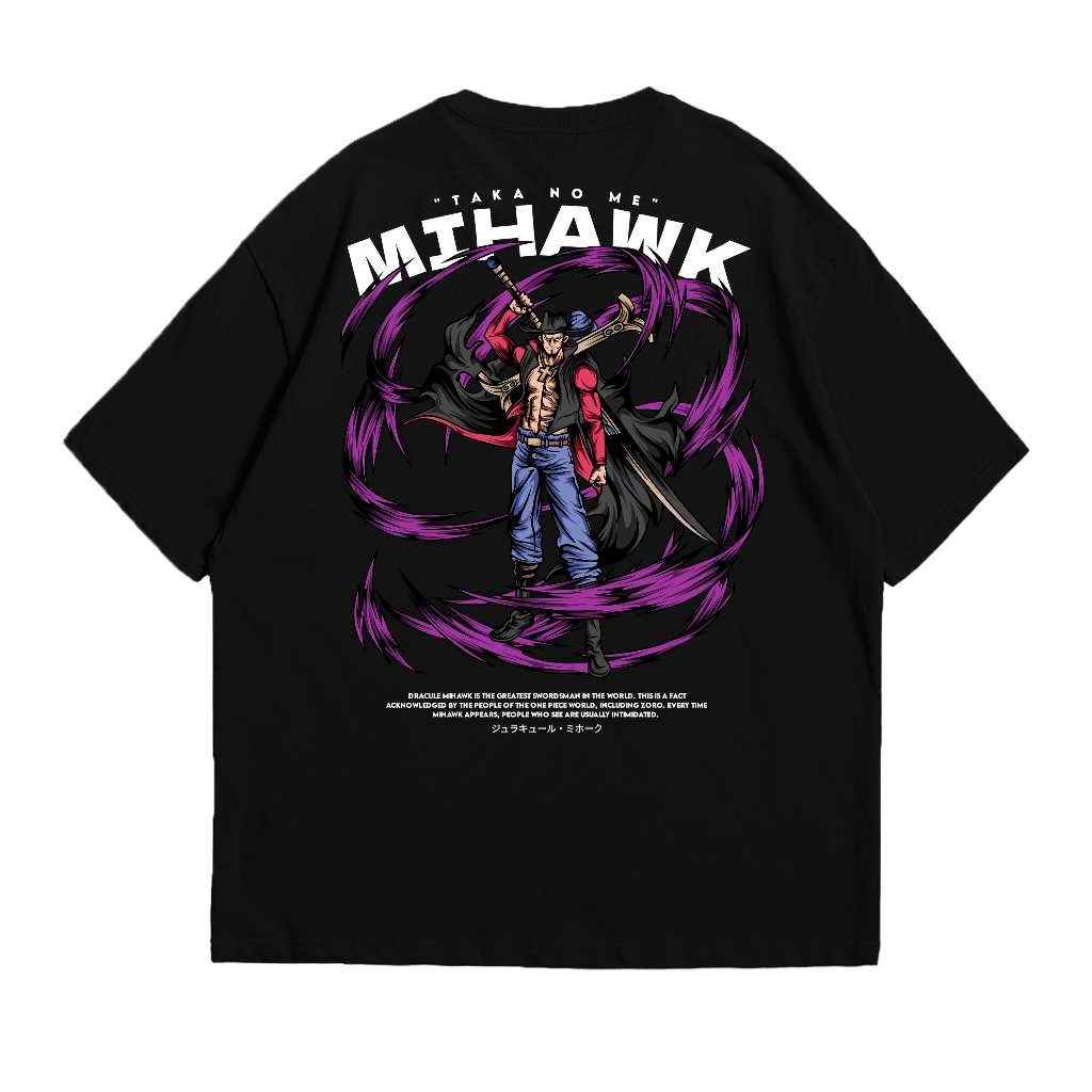 KAOS MIHAWK ONE PIECE