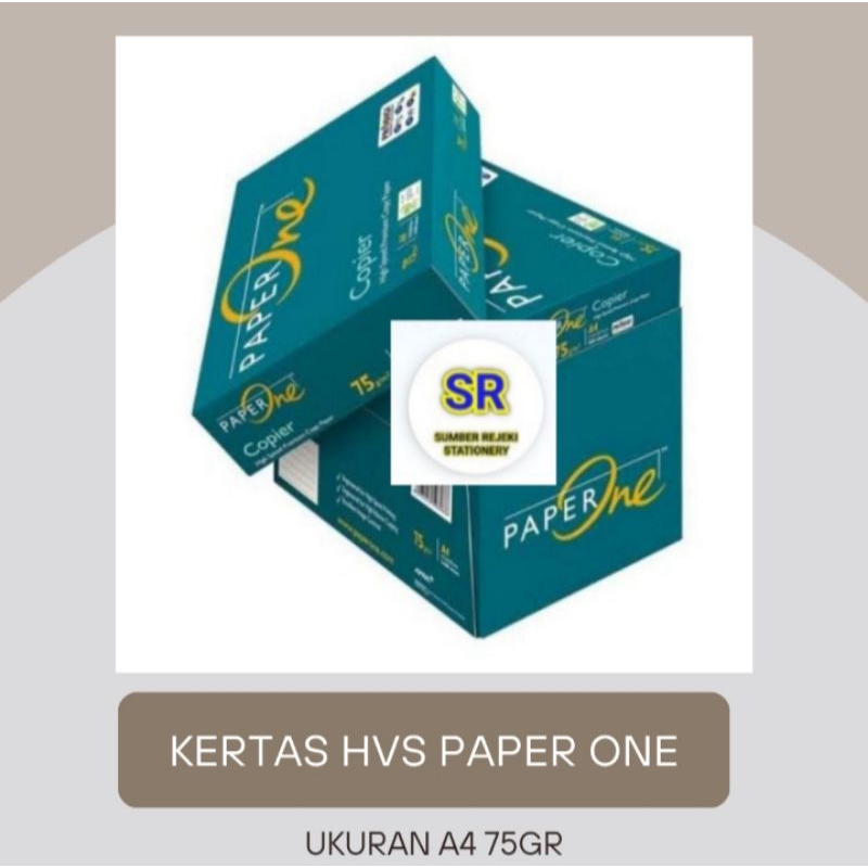 

Promo KERTAS HVS PAPER ONE A4 75GR