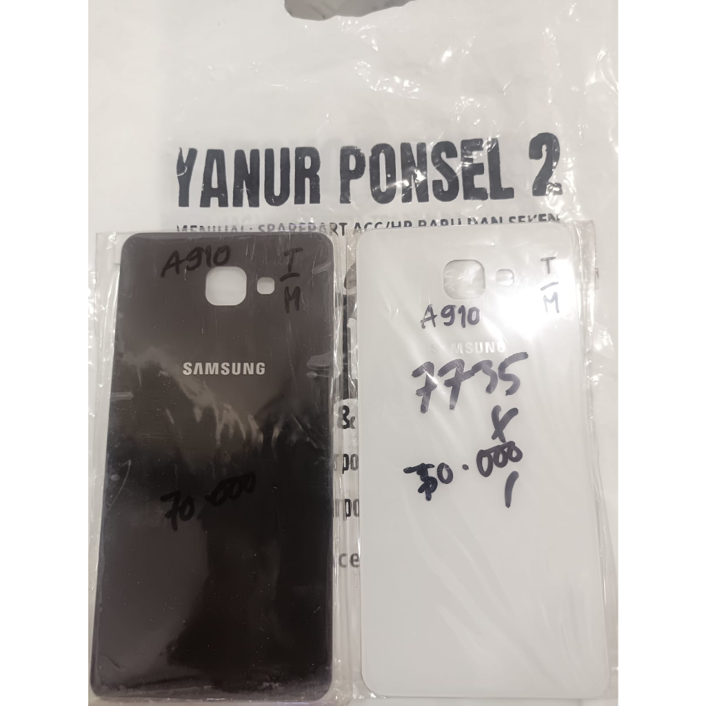 Back door tutup belakang casing samsung A9 A910 A9 pro hitam