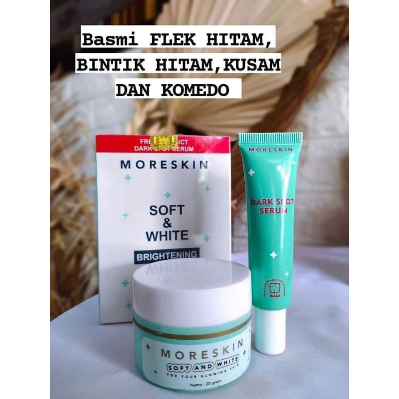 Moreskin soft and white