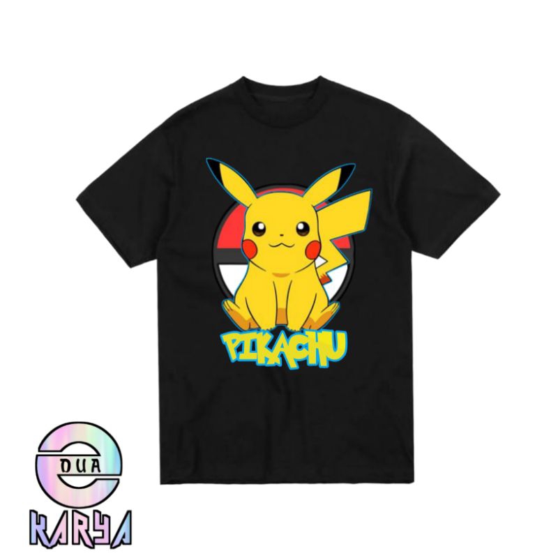 KAOS POKEMON PIKACHU /KAOS POKEMON DEWASA /KAOS POKEMON ANAK-ANAK/KAOS PIKACHU/KAOS POKEMON
