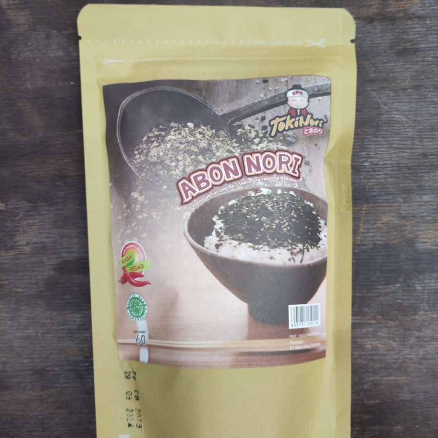 

Tokinori abon nori pedas 60 gr