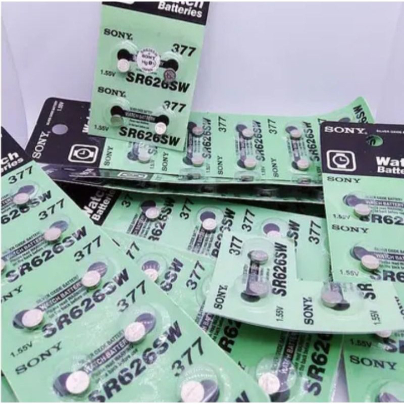 Baterai Jam Tangan Sony 626 / Baterai Jam Sony 377/626 Baterai Universal