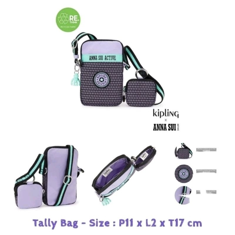 Tas Fashion Kiplingg X Anna Sui Limited Edition Grade Ori Super Premium