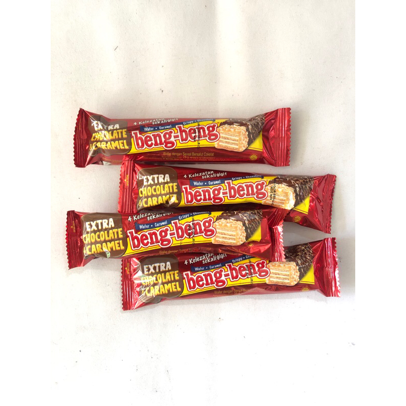 

Beng beng coklat wafer | wafer beng beng coklat karamel