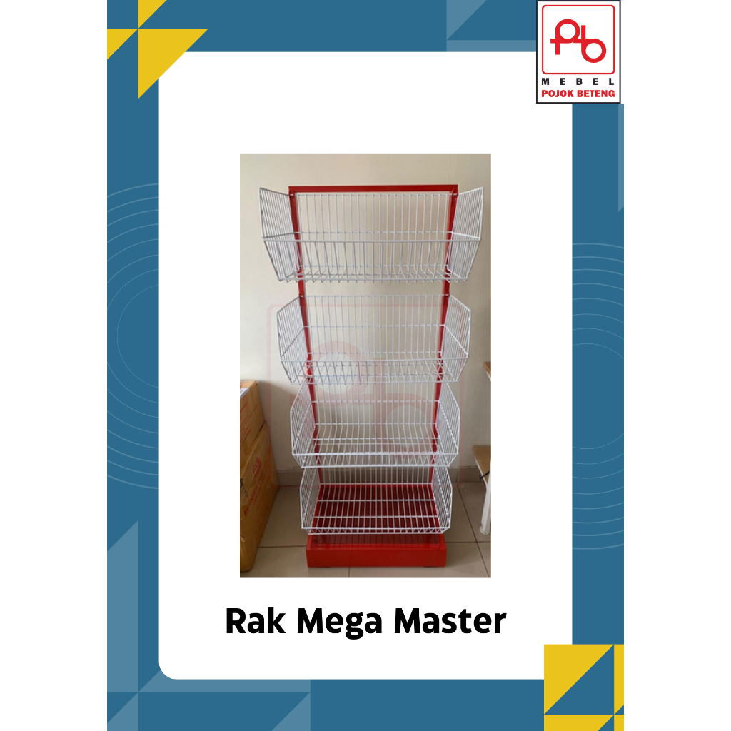 Rak Chiki Master Mega Susun 4 Jogja