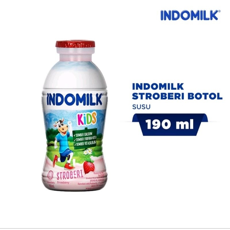 

Susu UHT Indomilk Botol 190ml