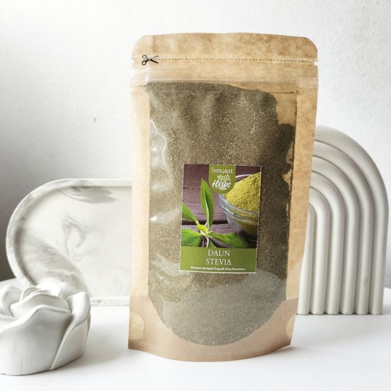 

NingratHerbs ✓ DAUN STEVIA Premium Rempah Organik Khas Nusantara Tradisional Murah