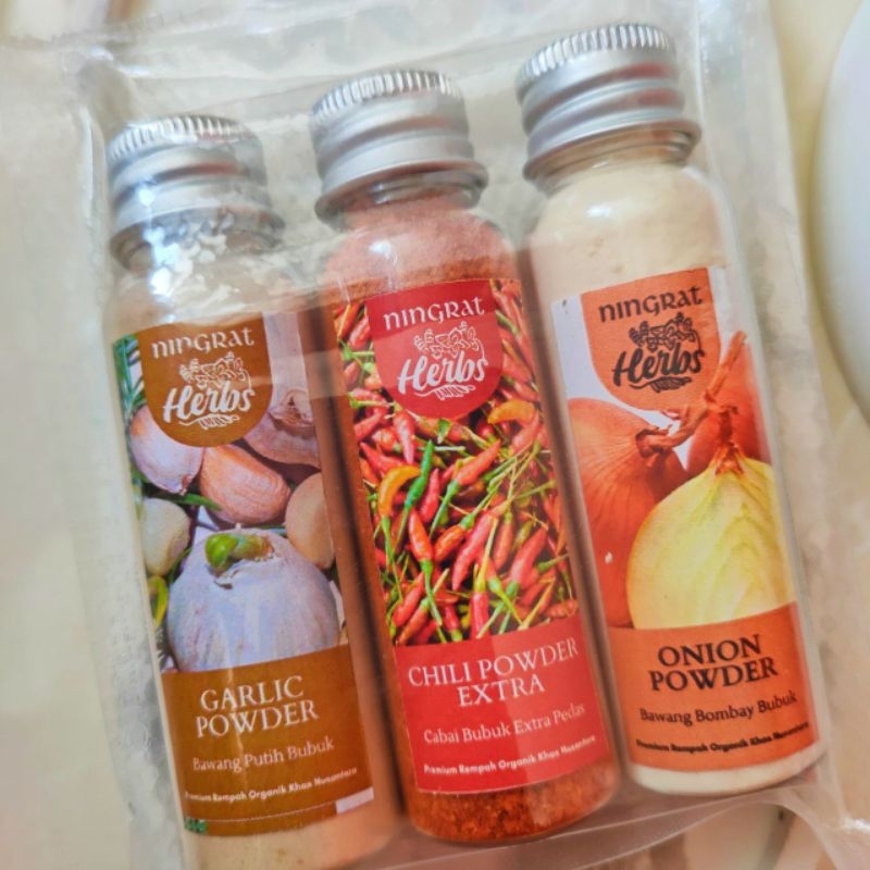 

NingratHerbs ✓ MASAK GAMPANG Set Premium Rempah Organik Khas Nusantara Ningrat Murah