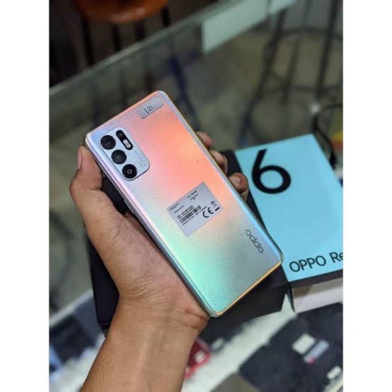 Oppo Reno 6 Bekas Pakai - Blue