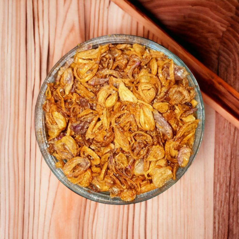 

Bawang Merah Brebes Goreng Tanpa Tepung Tanpa MSG 250 gr