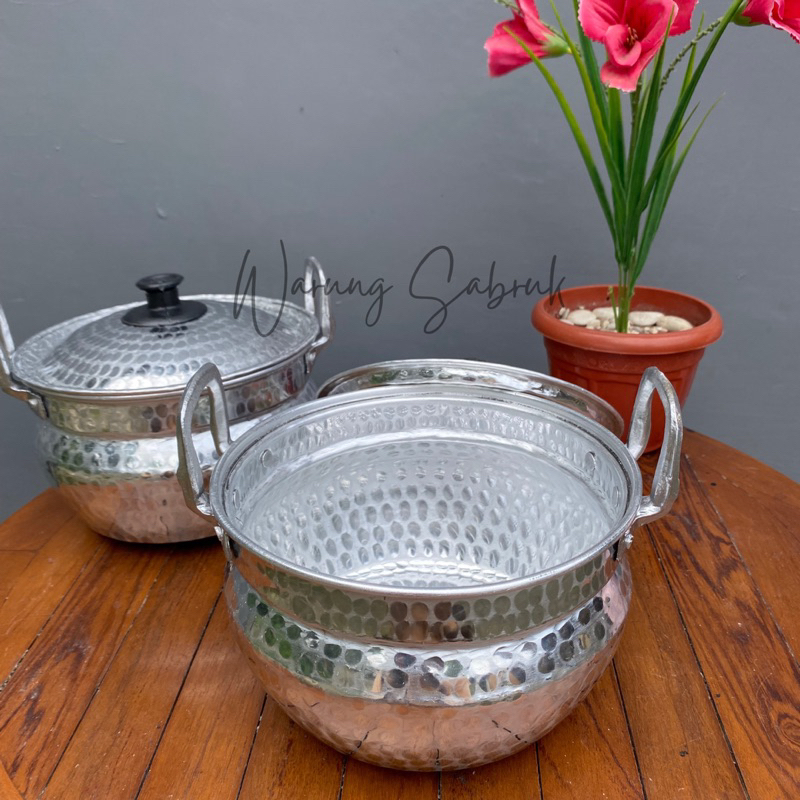 panci tebal aluminium