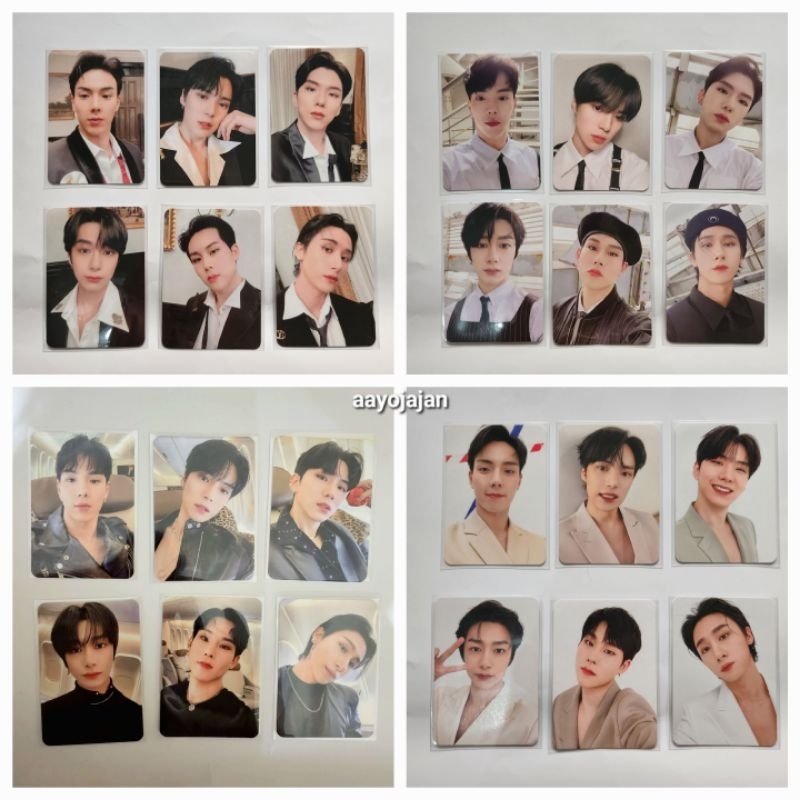 MONSTA X OOAK PC PHOTOCARD SET shownu minhyuk kihyun hyungwon jooheon changkyun
