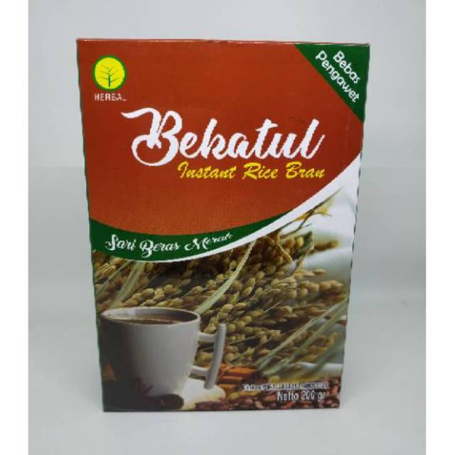 

Bekatul Beras Merah - Instant Rice Bran 200gr